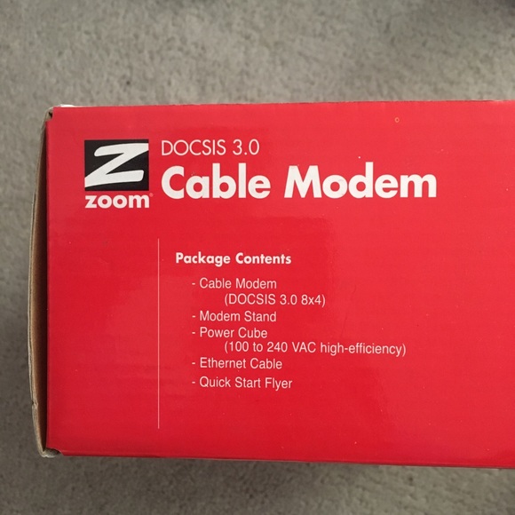 Zoom - DOCSIS 3.0 High-Speed Cable Modem - Black - Picture 3 of 3